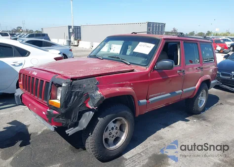 1999 Jeep Cherokee Classic/Sport z USA, uszkodzony, nr VIN 1J4FT68S8XL628417